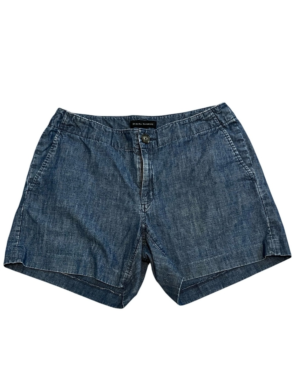 Banana Republic Denim Flat Front Vintage Shorts